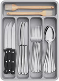 Lifewit Silverware Drawer Organizer Tray, Cutlery Storage by Lifewit
