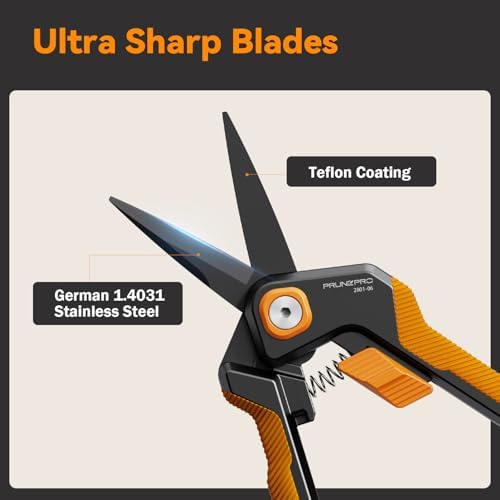 PrunePro Pruning Shears Gardening Scissors Set Professional Hand Pruner Sharp - Image 6