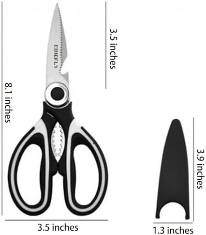 Kitchen Scissors Utility Chopping Scissor Professional Shears - Image 6