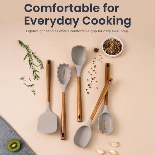 5-Piece Silicone Kitchen Utensil Set - Image 5