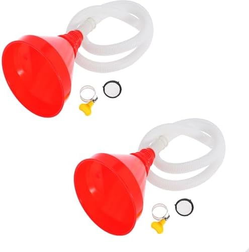 Wide Mouth Oil Funnel with 100cm Long Hose Universal Fuel Funnel by Nayciiy