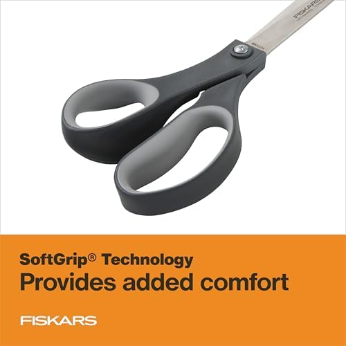 Fiskars 8" Left-Handed Titanium All Purpose Scissors - Image 4