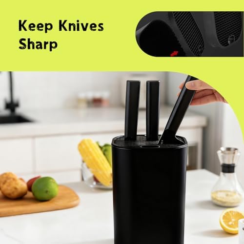 Universal Knife Block, Detachable Square Knife Storage Holder - Image 5