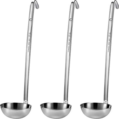 Meekoo 3 Pieces Stainless Steel Ladles by meekoo