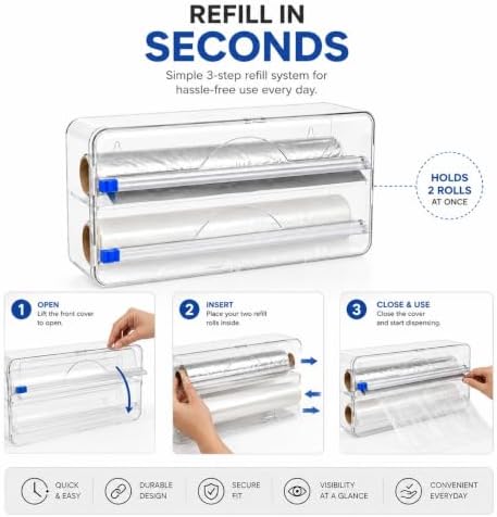 2in1 Plastic Wrap Dispenser - Image 6