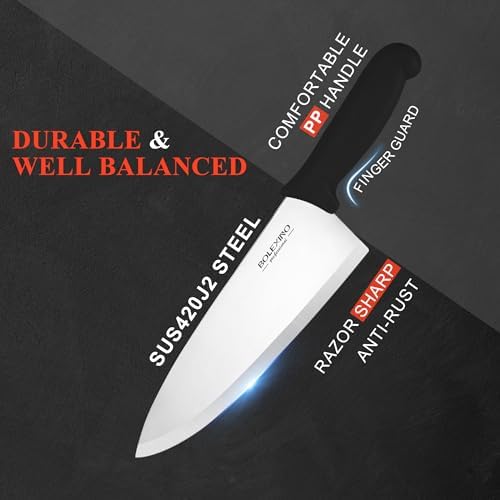 Chef Knife Set, 8 Inch Professional Kitchen Knife - Image 3