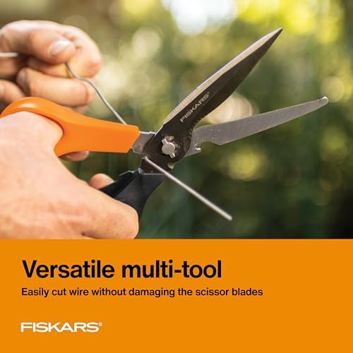 Fiskars 9" 7-in-1 Heavy-Duty Garden Scissors Multi-Tool - Image 3