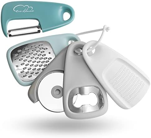 Kitchen Gadgets Set, Stackable for Saving Space, 5 Pieces by EsieHouzie
