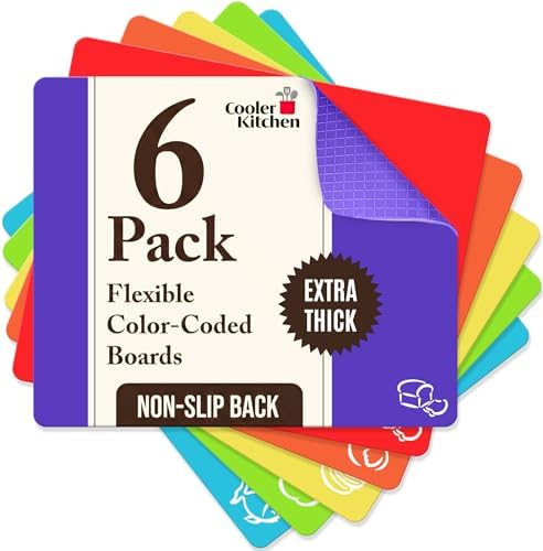 Flexible Plastic Cutting Board Mats by CoolerKitchen