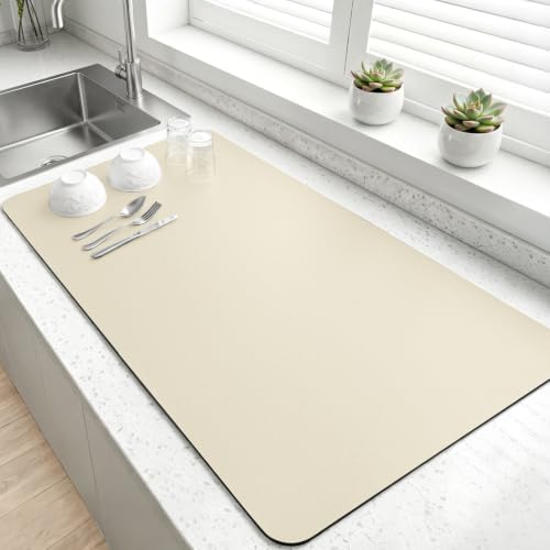 LOPNUR Extra Large Dish Drying Mat by LOPNUR