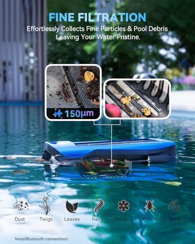 24/7 Solar Powered Pool Skimmer Robot - Image 3