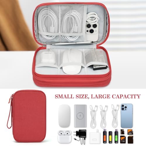 FYY Electronic Organizer, Travel Tech Pouch Bag - Image 6