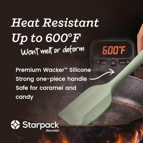 Starpack 'Scrape and Stir' Silicone Rubber Spatula Set - Image 4