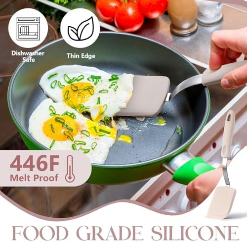 Small Silicone Spatula Mini Silicone Cookie Spatula - Image 4