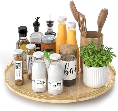 AMH16-Inch Rustic Lazy Susan by AMH