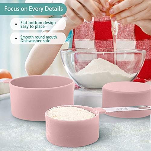 8 Pieces Measuring Cups and Spoons Set / Nesting Measuring Cups - Image 4