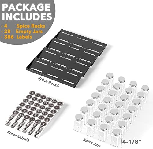 SpaceAid Spice Drawer Organizer - Image 6