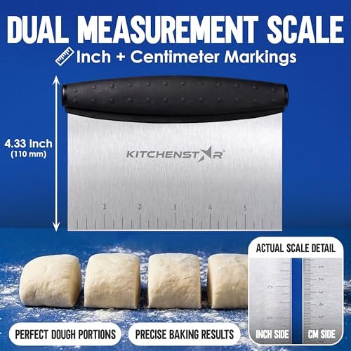 Multi-Purpose Bench Scraper/Dough Cutter - Image 3