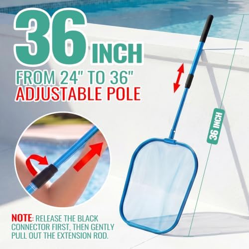 36" Hot Tub Pool Skimmer Net - Image 2