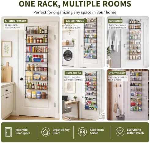 ElegantArray 8-Tier Pantry Door Organizer - Image 6