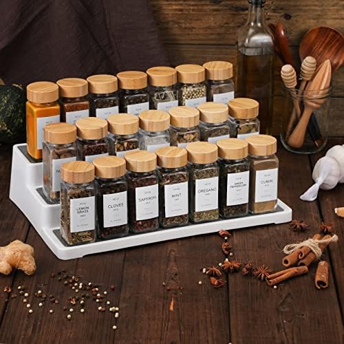 NETANY 24 Pcs Glass Spice Jars - Image 6