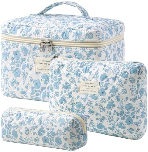 HBselect Quilted Makeup Bag by HBselect
