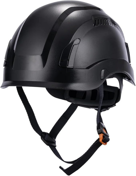 Land Helmets EcoPro Safety Helmet - ANSI/ISEA Z89.1-201 Type 1 Class C Vented - OSHA Approved - Lightweight Helmet with 6 Pt Suspension for Arborist, Industrial & Fall Protection