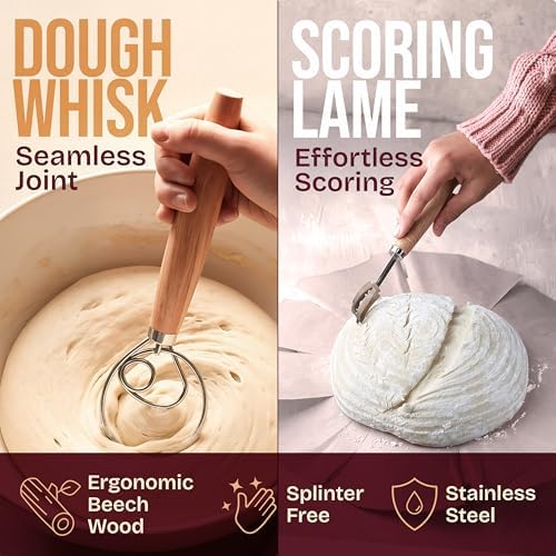 Superbaking Sourdough Starter Kit, Silicone Bread Sling - Image 7