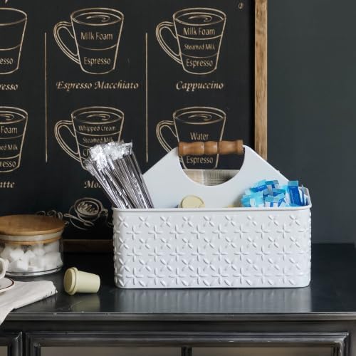Metal Silverware Caddy for Party, Kitchen Flatware Holder - Image 4