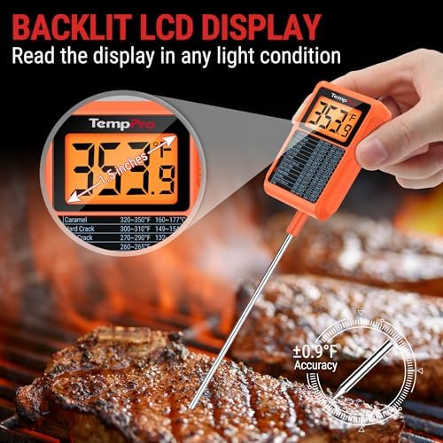 TempPro TempDip 1 Sec Digital Candy Thermometer - Image 4