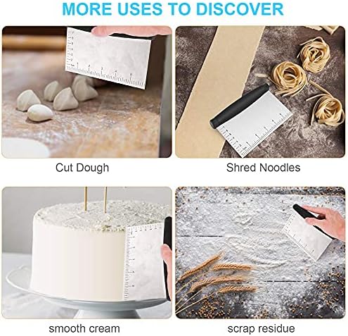 Bench Scraper, Stainless Steel Dough Cutter, Kitchen Tool - Image 5