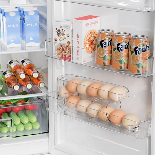 Sotfamily Egg Holder for Fridge, FIFO Egg Roller for Eggs 12 Count - Image 4