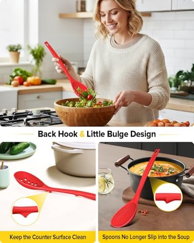 BUNDLEPRO Silicone Cooking Spoons - Image 4