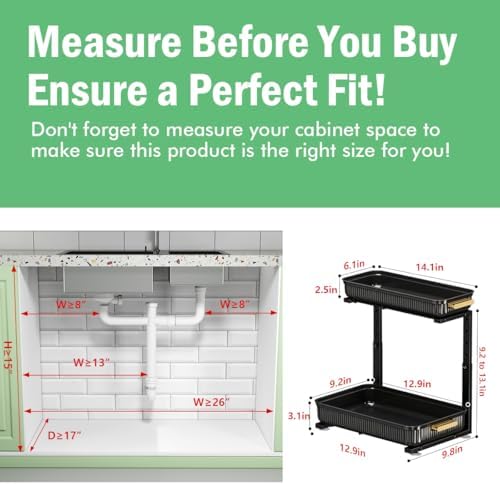 ARSTPEOE Under Sink Organizer - Image 2