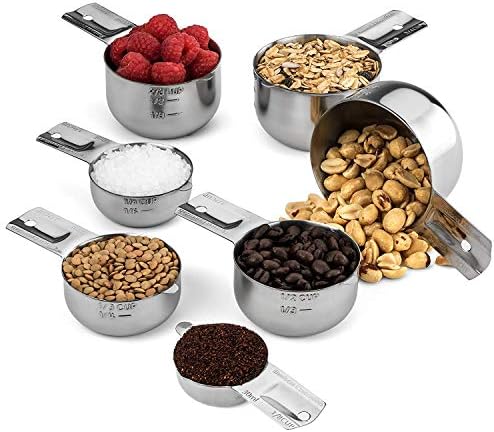 Hudson Essentials Stainless Steel Measuring Cups and Spoons Set - Image 6