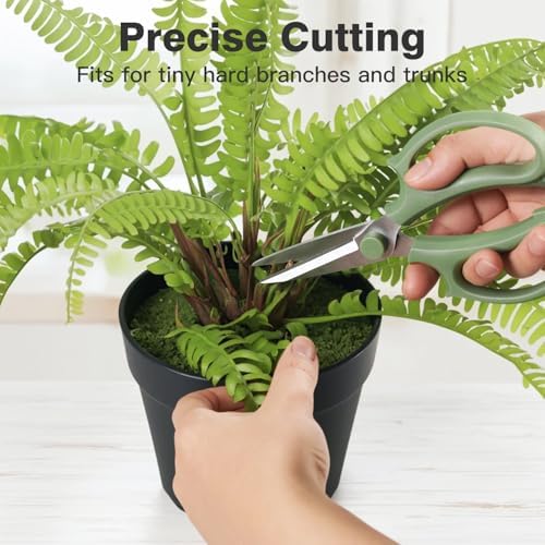 Housolution Flower Scissors, Avocado Green - Image 2