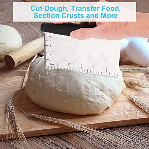 Bench Scraper, Stainless Steel Dough Cutter, Kitchen Tool - Image 7