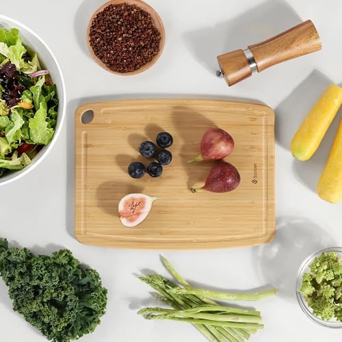 Lightweight Durable Bamboo Cutting Board - Image 6