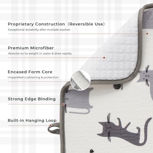 FRESHMINT Dish Drying Mats 2 Pack - Image 3