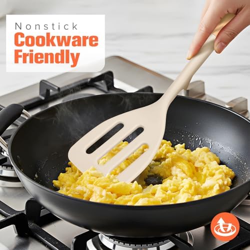 Extra Large Silicone Spatula Turner Set - Image 2
