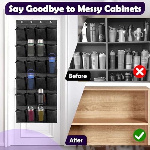 Over The Door Water Bottle Organizer - Image 5