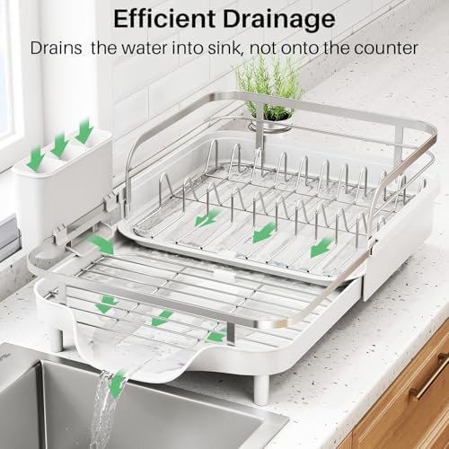 SNTD Expandable Dish Drying Rack - Image 3