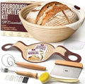 Superbaking Sourdough Starter Kit, Silicone Bread Sling by Superbaking