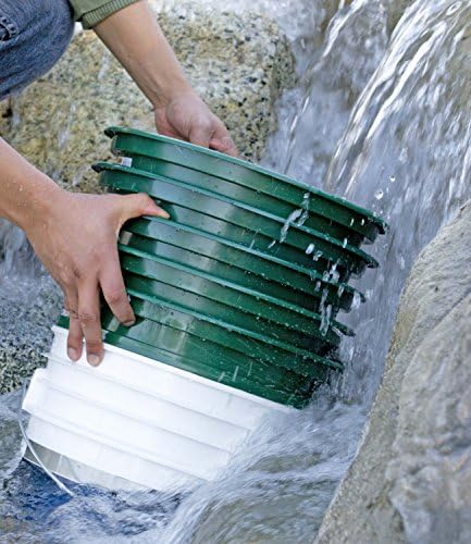 SE 9-Piece Patented 13.25-Inch Wide Stackable Sifting Pan Set - Image 3