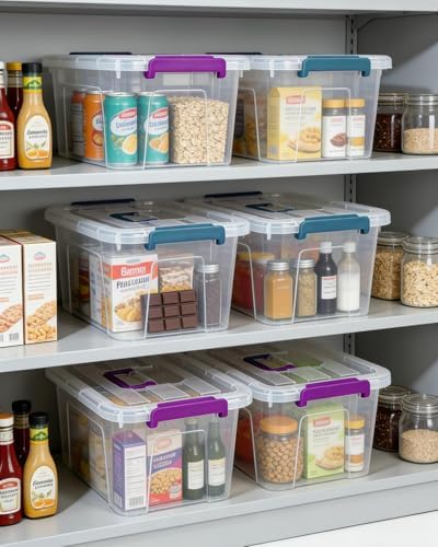 NUMIFUN Plastic Storage Bins - Image 6