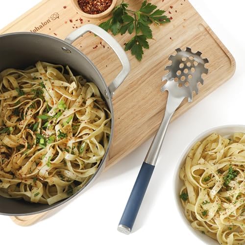 Calphalon Edge Pasta Server, Stainless Steel Spaghetti Server - Image 3