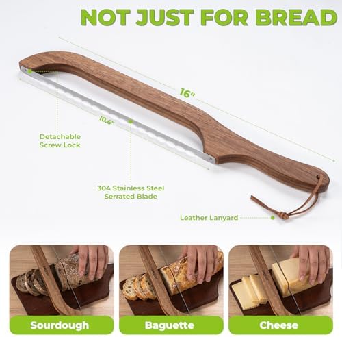 RAPSAKEMOH Sourdough bread knife, Bread Slicer - Image 6