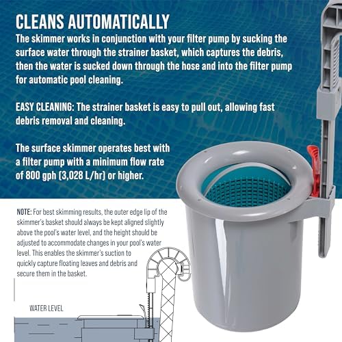 U.S. Pool Supply Pool Skimmer - Image 4
