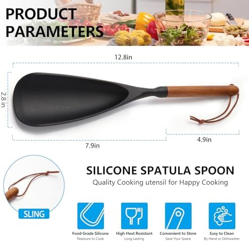 Multifunction Silicone Spatula Spoon - Image 6