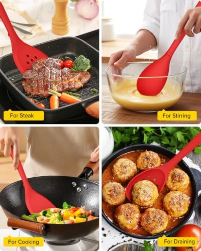 BUNDLEPRO Silicone Cooking Utensils Set - Image 5
